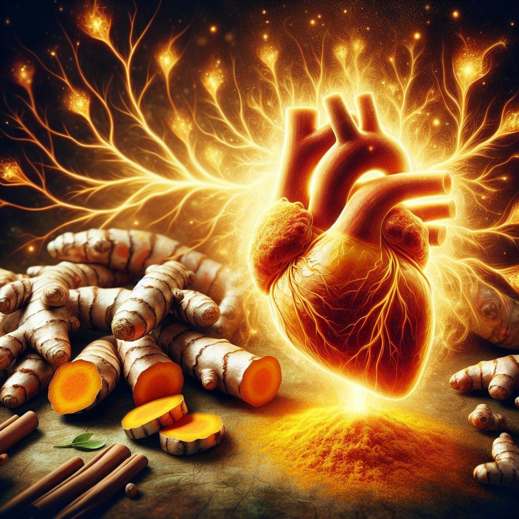 Golden Spice, Heart's Delight: How Turmeric Supports Cardiovascular Well-being